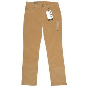 NWT Stio Men's Rivet Cord Organic Cotton Corduroy Pants Tumbleweed 32x33